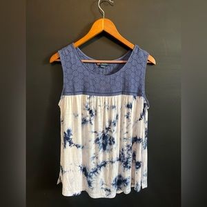 Eyelet Babydoll Blouse NWT